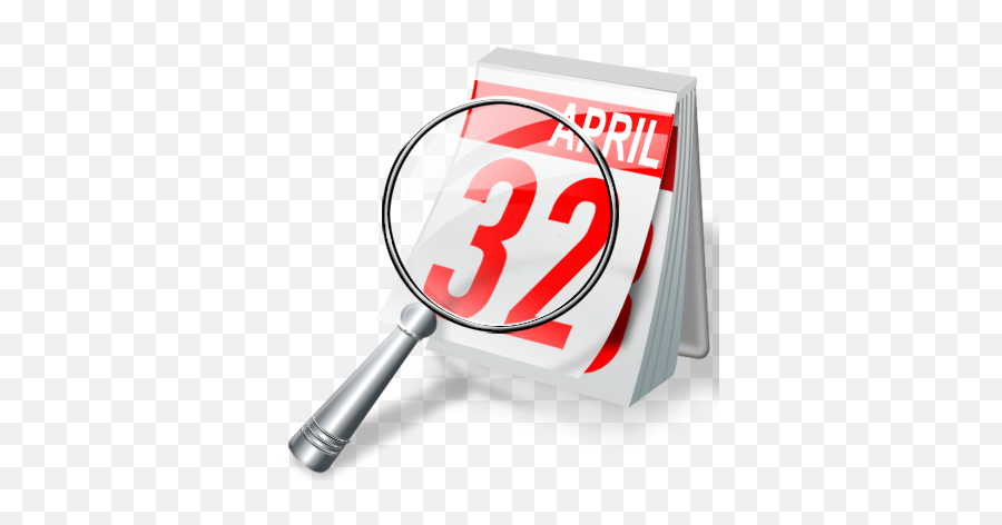 Date Find Schedule Search Icon - Search By Date Icon Png,Red Search Icon Png