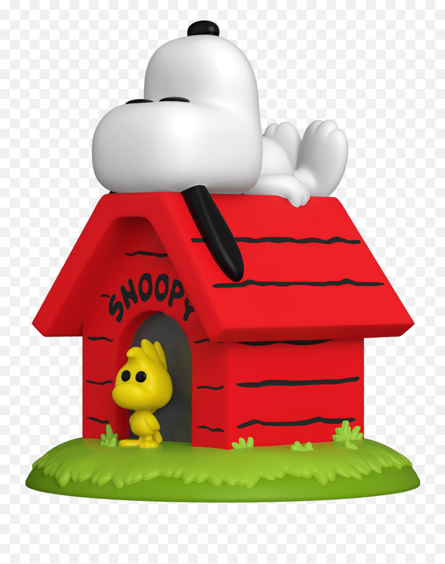 Peanuts - Pop Deluxe Peanuts Snoopy On Doghouse Png,Snoopy Buddy Icon