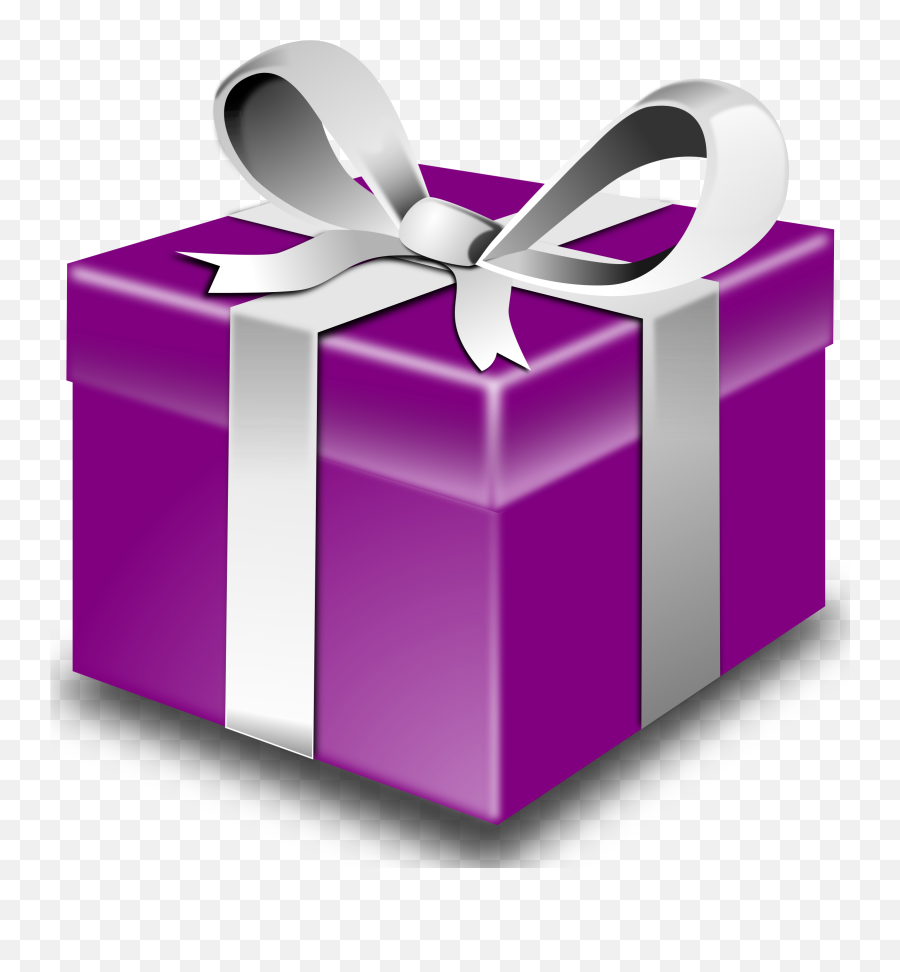 Gift Boxes Png Purple Present Clipart Gift Box Icon Png Free Transparent Png Images Pngaaa Com