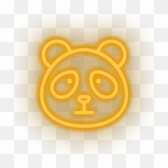 Panda Neon Sign - Animals Led Neon Decor U2013 Neon Factory Happy Png,Cute Panda Icon