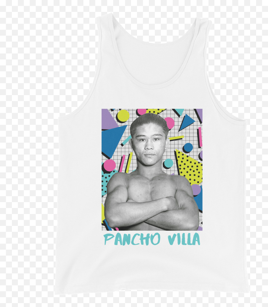 Pancho Villa Neon Icon Boxing Tank Top - Undershirt Png,Tank Top Icon