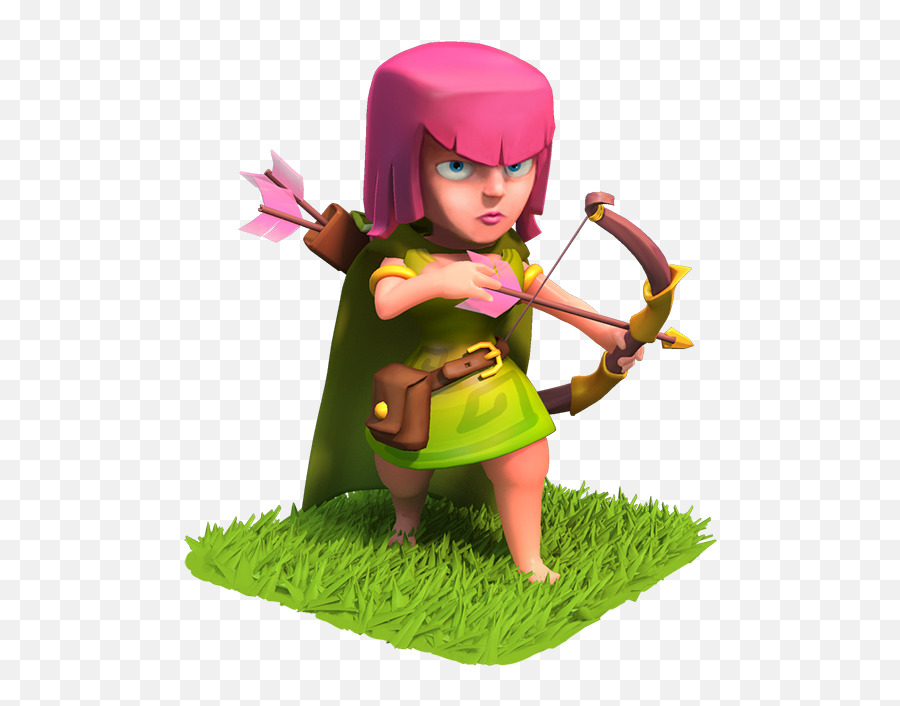 Download Clash Of Clans Archer Png Image With No - Barbarian Archer Clash Of Clans,Coc Icon Download