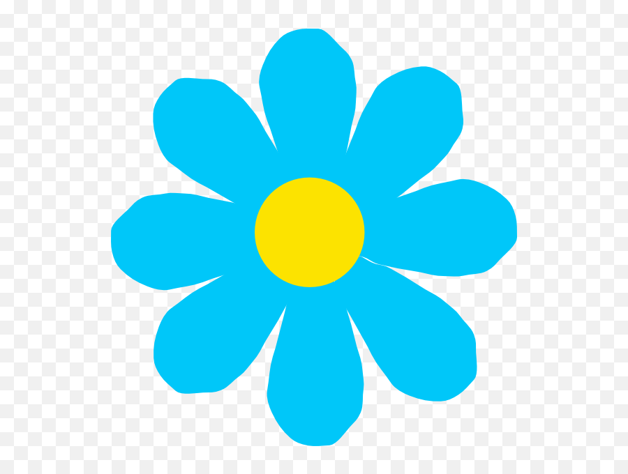 Flowers Clip Art Clipart Fans - Clipartbarn Blue Flower Clipart Png,Blue Flower Icon