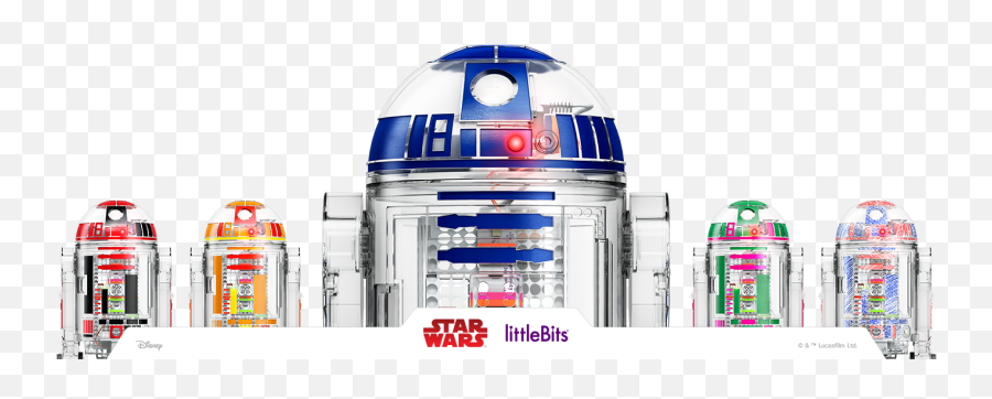 Littlebits Create And Customise Your Own Star Wars Droid - R2d2 Robot Kit Little Bits Png,R2d2 Png