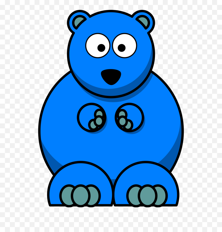 Gummy Bear Teddy Clip Art Free Blue Cart 849772 - Png Cartoon Bear Eating Fish,Gummy Bear Png