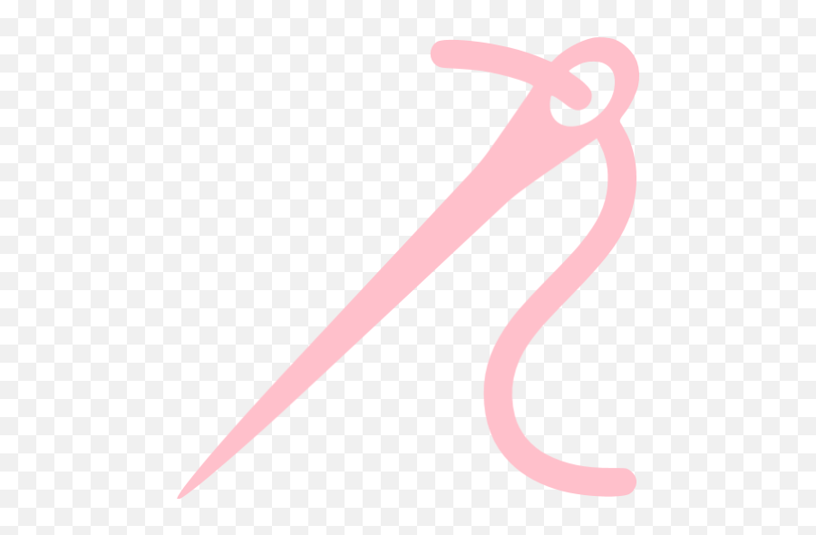 Pink Needle Icon - Free Pink Needle Icons Pink Needle And Thread Icon Png,Needle Icon