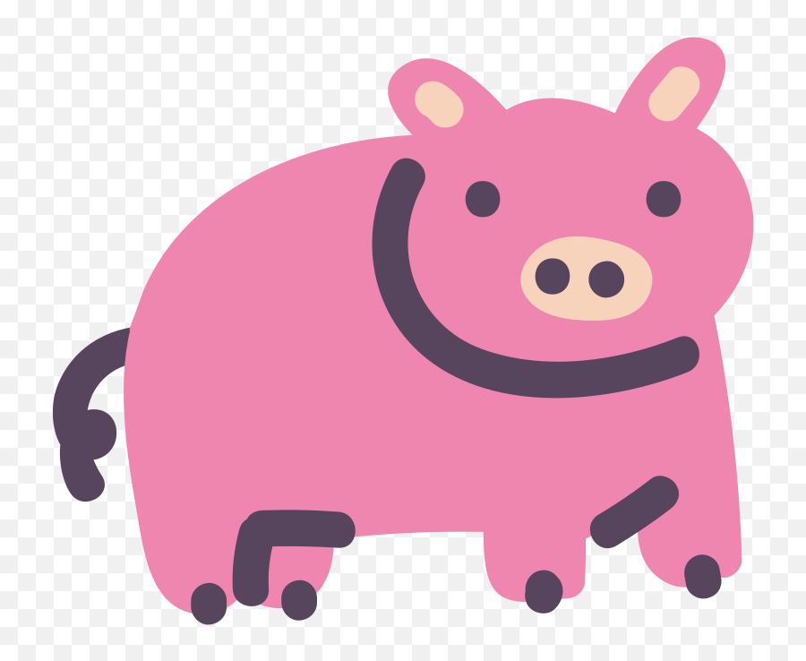 Pig Illustration In Png Svg - Soft,Pork Icon