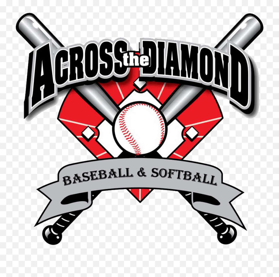 Softball Team Logo Across The Diamond Baseball - Softball Major League Baseball Logo Png,Softball Png