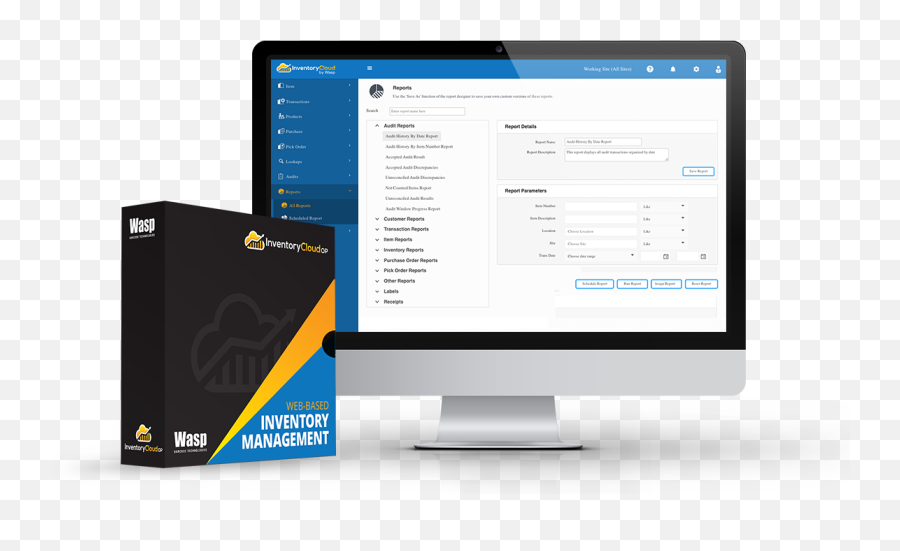 Wasp Inventorycloud Barcodetechworkscom - Pda Inventory Management Png,How To Make A Webpage A Desktop Icon