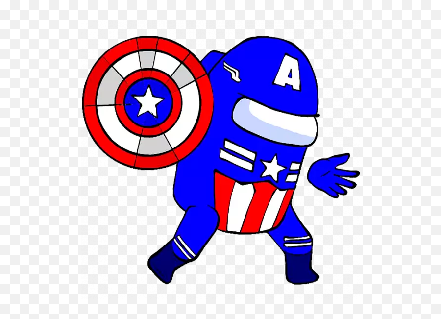 Captain America 3 U2013 Free Printable Coloring Pages - Drawing Avengers Among Us Png,Captain America Shield Icon