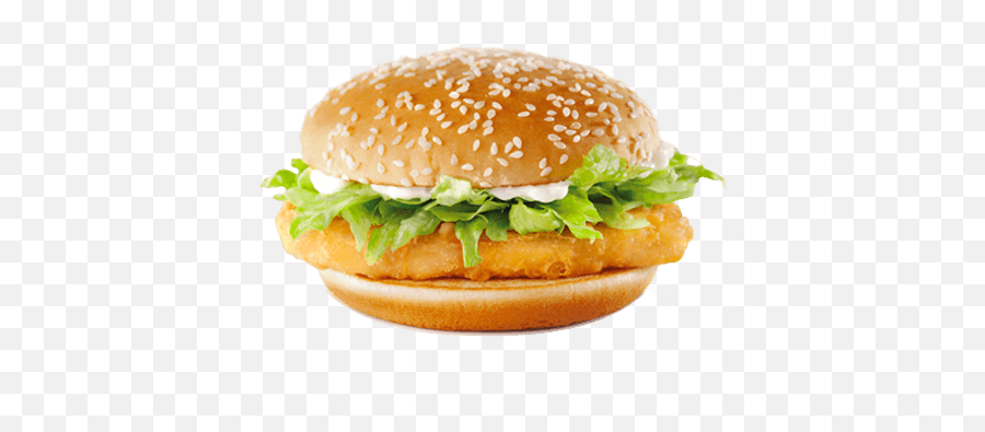Fish Burger Transparent Png - Chicken Burger Png,Burger Png