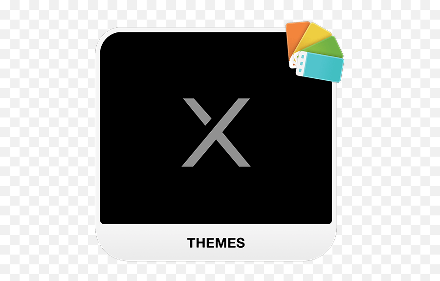 Black X Xperia Theme Apk Download For Android - Vertical Png,Black X Icon