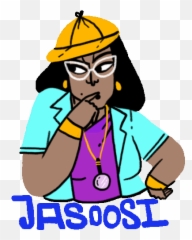 Stri In Disguise With Caption U0027spyingu0027 Hindi Sticker - Language png