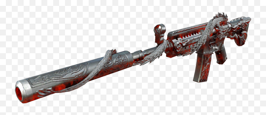 M4a1 Xs Rd6 Noblesilver Render 02 - Assault Rifle Png,M4 Png