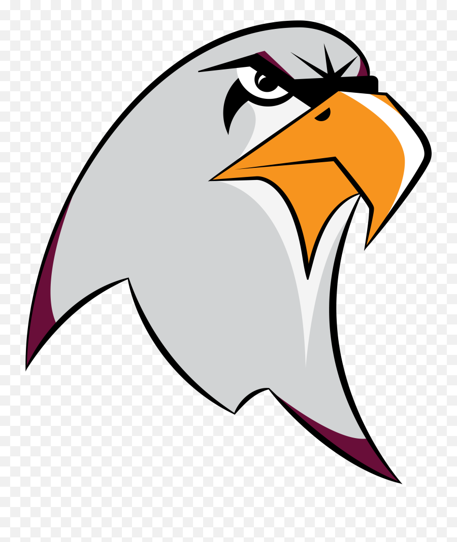 2 Eagle Mascot Just Head Sol Clipart - Full Size Clipart School Png,Eagle Head Png