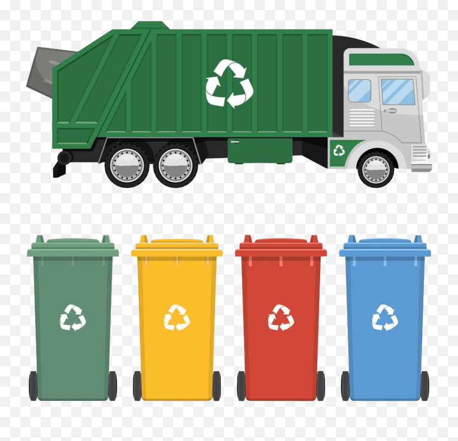 Rubble Removal Services Professionals In Waste And Recycling - Cute Garbage Truck Clipart Png,Cute Recycle Bin Icon