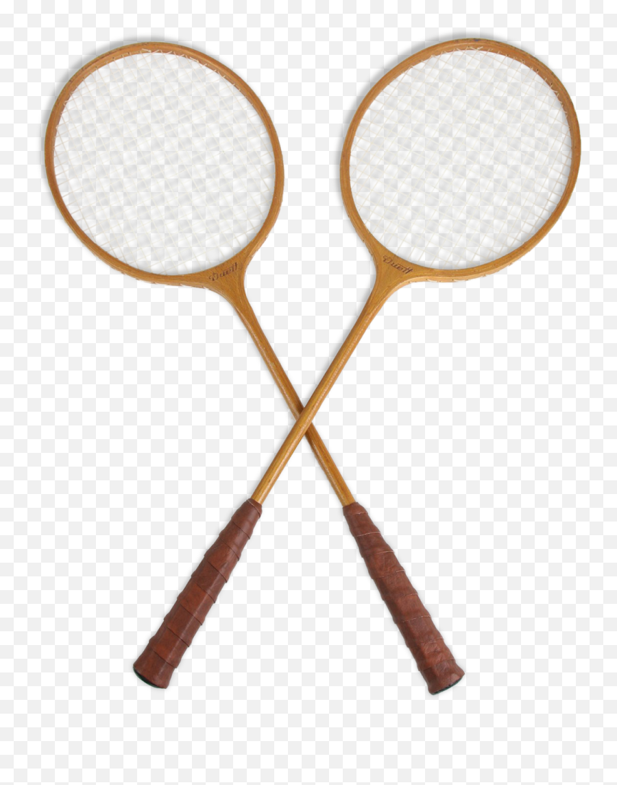 Vintage Tennis Racket Frame Wood Mark Eagle Selency - Raquette Badminton Bois Png,Tennis Racket Icon