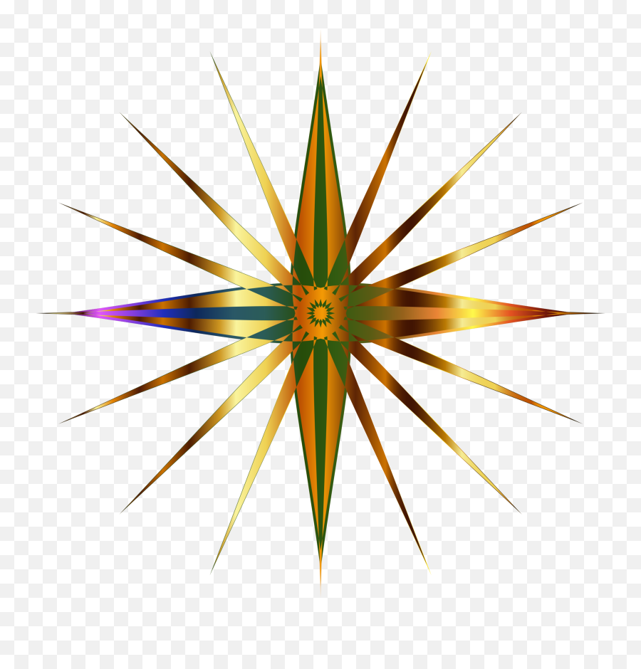 Hd Christmas Star Clip Art Transparent - Free Star Of Bethlehem Clipart Png,North Star Png