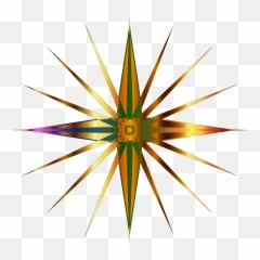 Hd Christmas Star Clip Art Transparent - Free Star Of Bethlehem Clipart Png,North Star Png