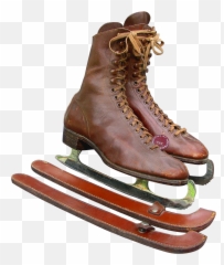 Ice Skates Png Photo - Vintage Figure