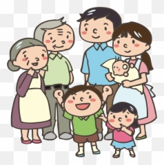 Father Clipart Family 2 Transparent Free - Family Cartoon Picture Png,Family Clipart Png