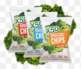 X50 - Broccoli Chips Snap Pea Png,Broccoli Transparent