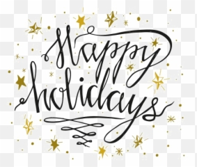 Happy Holidays Transparent Background U0026 Free - Png