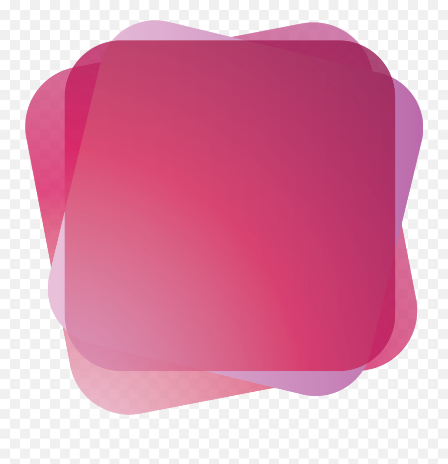 Download Pink Purple Round Square Shape - Square Shape Png,Round Square Png