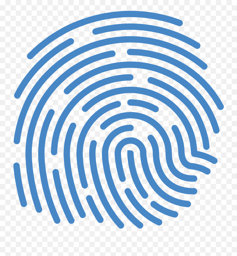 Fingerprint Icon - Digital Fingerprint Icon Transparent Png,Fingerprint Png