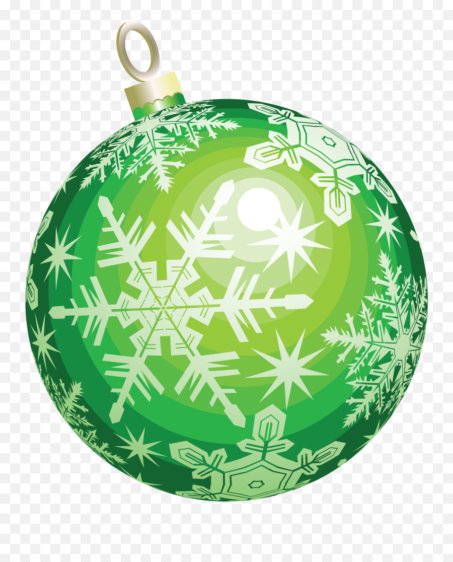 Green Christmas Balls Png 35212 - Free Icons And Png Christmas Ornament Transparent Background,Balls Png