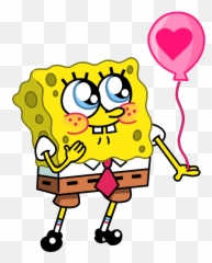 Bob Esponja Png - Cute Spongebob Squarepants In Love Cute Spongebob Drawing,Sponge Bob Png