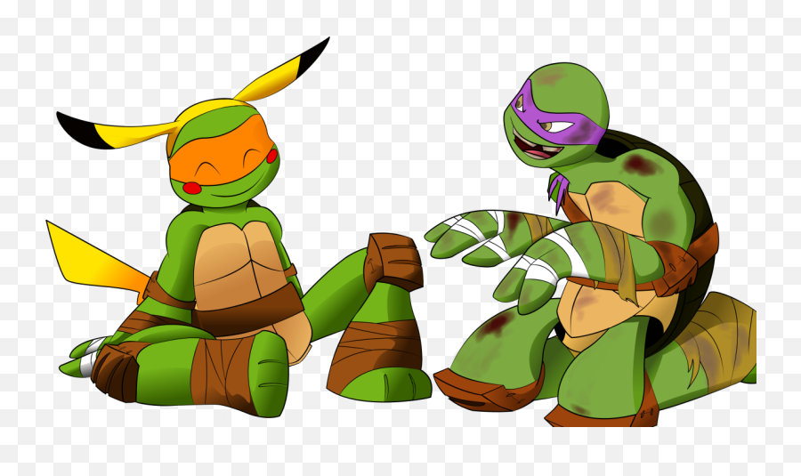 Tmnt Clipart Halloween - Tmnt The Walking Dead Png,Tmnt Png