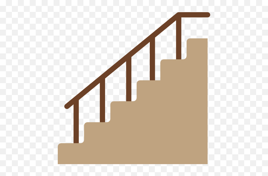 Floor Handrail Stairs Icon - Stairs Clipart Png,Stair Png