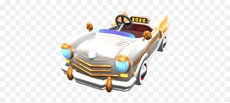 Platinum Taxi - Super Mario Wiki The Mario Encyclopedia Mario Kart Tour Yellow Taxi Png,Mario Kart Png
