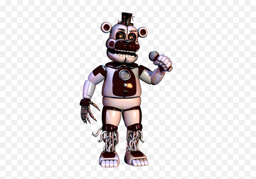 Download Scooped Funtime Freddy Prototype - Prototype Fnaf 5 Funtime Freddy Png,Freddy Png