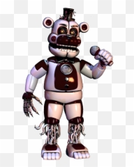Download Scooped Funtime Freddy Prototype - Prototype Fnaf 5 Funtime Freddy Png,Freddy Png