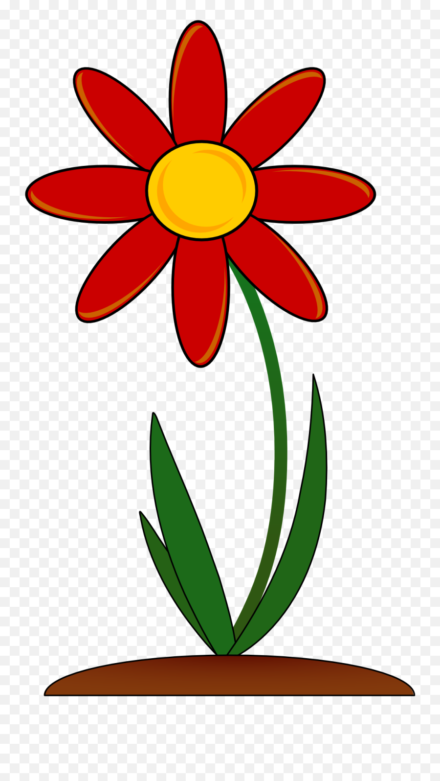 Cool Flower Cliparts For Free - Animated Picture Of Flower Png,Spring Flowers Png