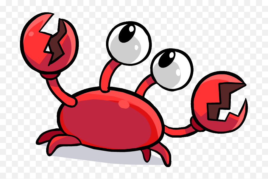 Klutzy The Crab - Cartoon Crab Png,Crab Png
