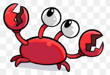 Klutzy The Crab - Cartoon Crab Png,Crab Png