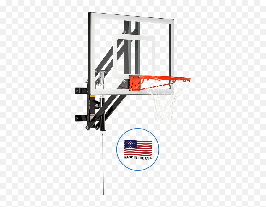 48 Adjustable Wall - Mount Basketball Hoop Goalsetter Adjustable Wall Mounted Basketball Hoop Png,Basketball Hoop Png