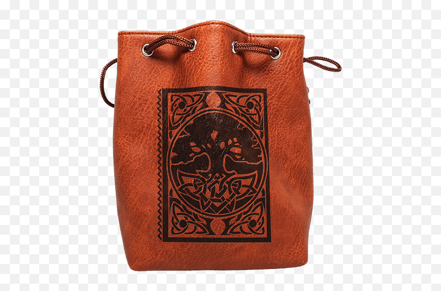 Download Spell Book Dice Bag - Dice Full Size Png Image Leather,Book Bag Png