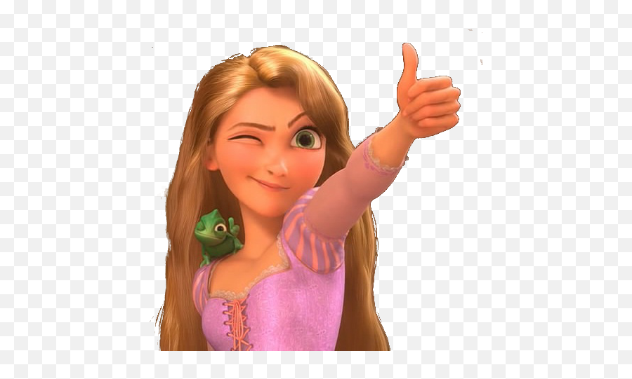 Rapunzel From Tangled Giving Thumbs Up - Imgur Boys Can Be Princesses Meme Png,Rapunzel Transparent Background