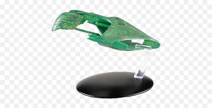 Romulan Warbird Model By Eaglemoss - Romulan Png,Romulan Logo