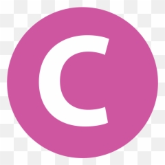 Logo Tramway Bordeaux Ligne C - Vertical png