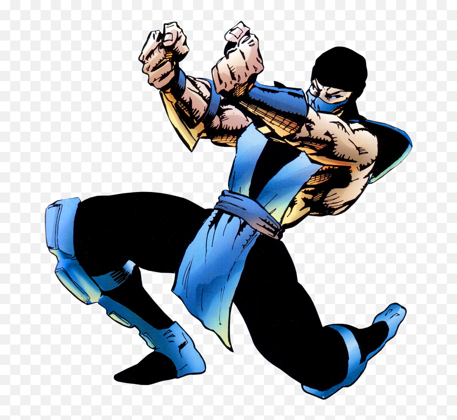 Mortal Kombat Cartoon Sub Zero - Sub Zero Mortal Kombat Png,Sub Zero Png