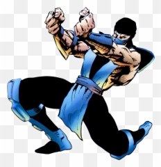 Mortal Kombat Cartoon Sub Zero - png