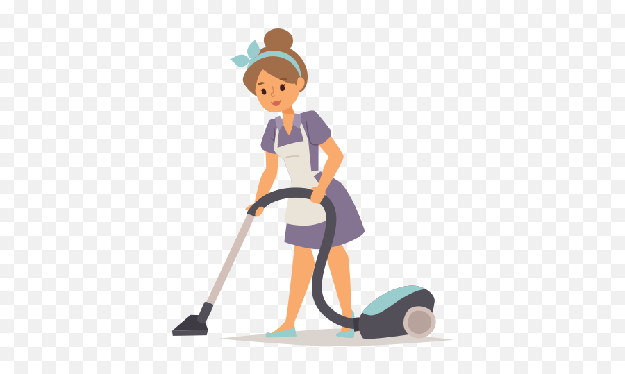 Download Cleaning Lady Png - Cleaning Service Cartoon Png,Cleaning Lady Png