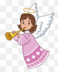 Christmas Angel Clipart - Christmas Angel Clipart Free Png,Christmas Angel Png