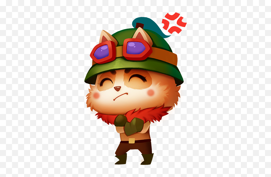 Vk Sticker 18 From Collection Teemo Download For Free Png Transparent