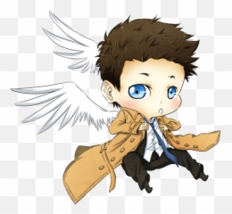 Castiel - Anju0027s Angels Fan Art 28528022 Fanpop Angel Castiel Chibi Png,Castiel Png